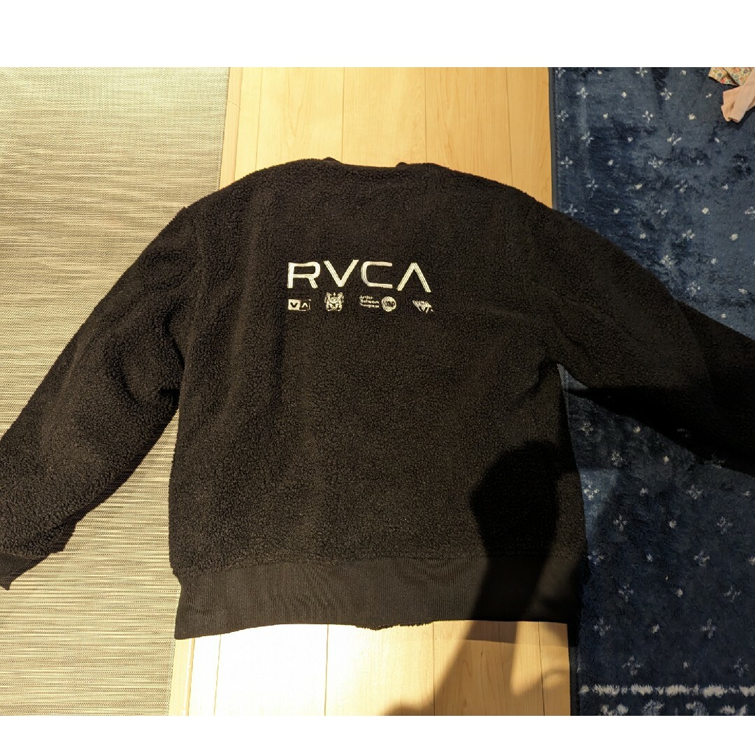 そちらの金額で購入希望です新品 タグ付き　RVCA  ルーカ リバーシブルブルゾン 刺繍ロゴ　Lサイズ