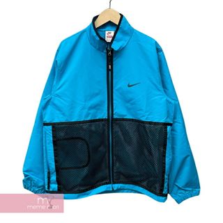 シュプリーム(Supreme)のSupreme×NIKE 2017AW Trail Running Jacket 921635-407 シュプリーム×ナイキ トレイルランニングジャケット トラックジャケット ナイロンブルゾン メッシュ切替 リフレクティブロゴプリント ブルー サイズM【231226】【中古-B】【me04】(その他)