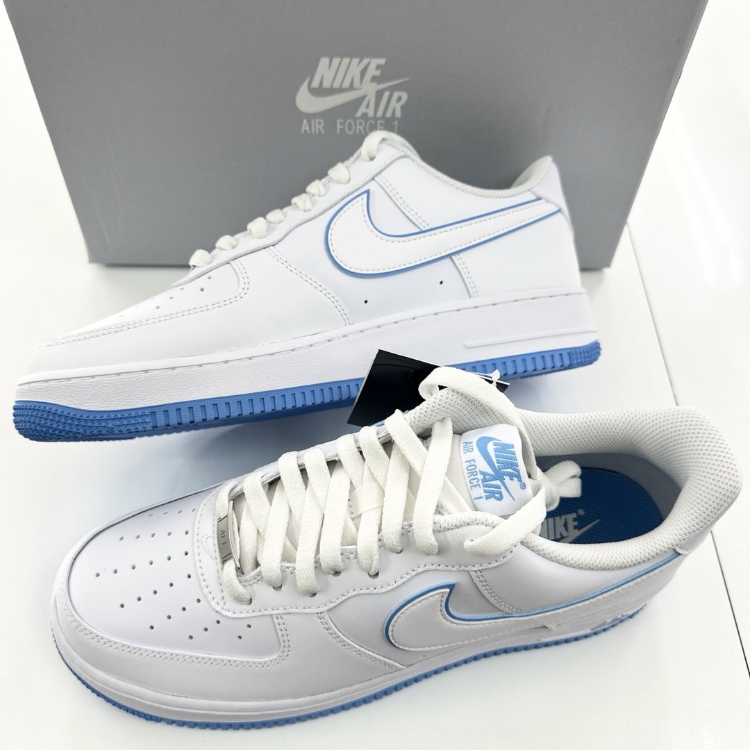 ナイキ　AIR FORCE1 07 エアフォース1 新品　ブルー　28.5cm靴/シューズ