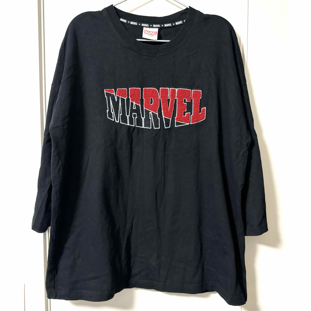 MARVEL(マーベル)の● MARVEL マーベル ビッグシルエット ロンT Lサイズ USED ● メンズのトップス(Tシャツ/カットソー(七分/長袖))の商品写真