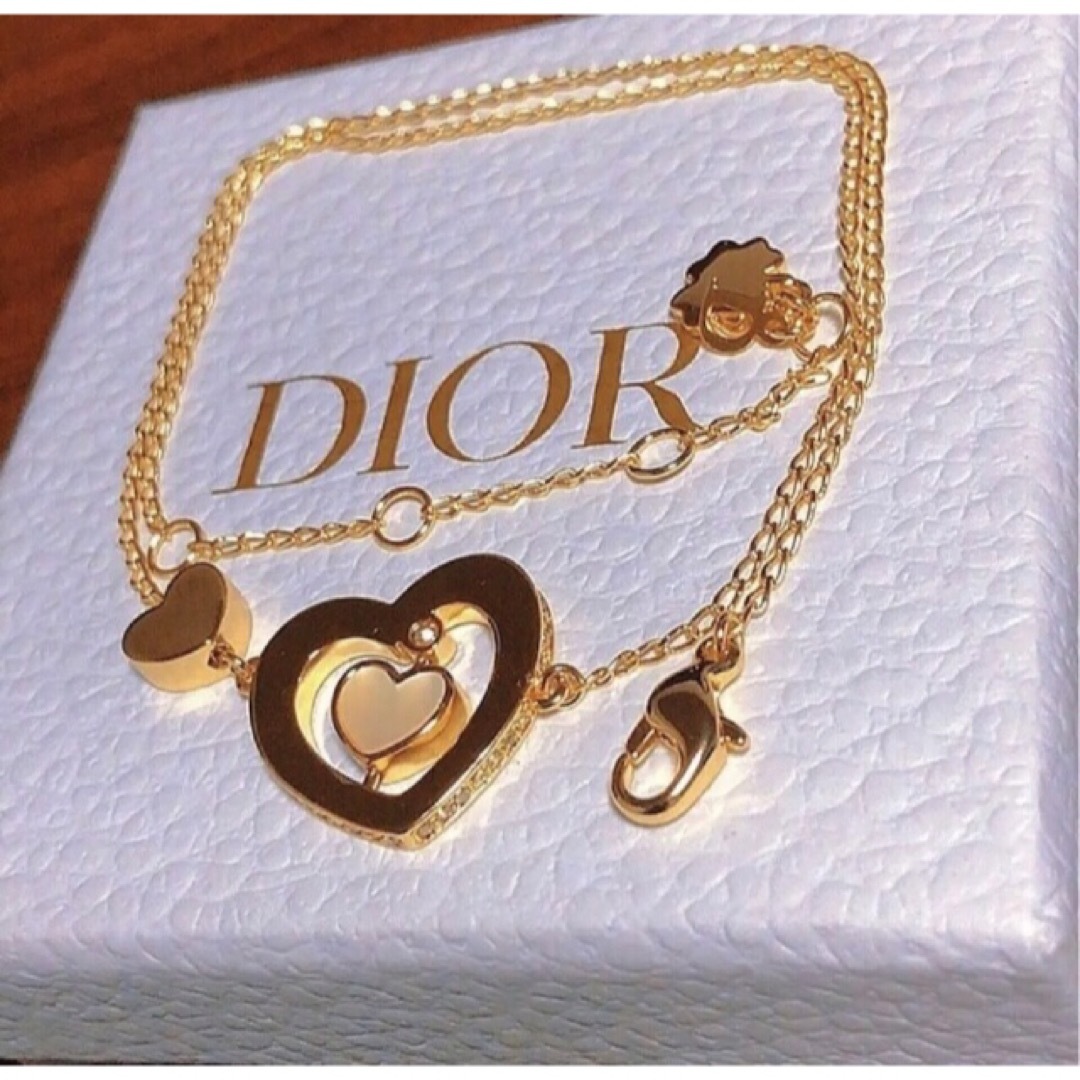 ネックレスDior ネックレス ゴールド ハート ディオール 可愛い gold