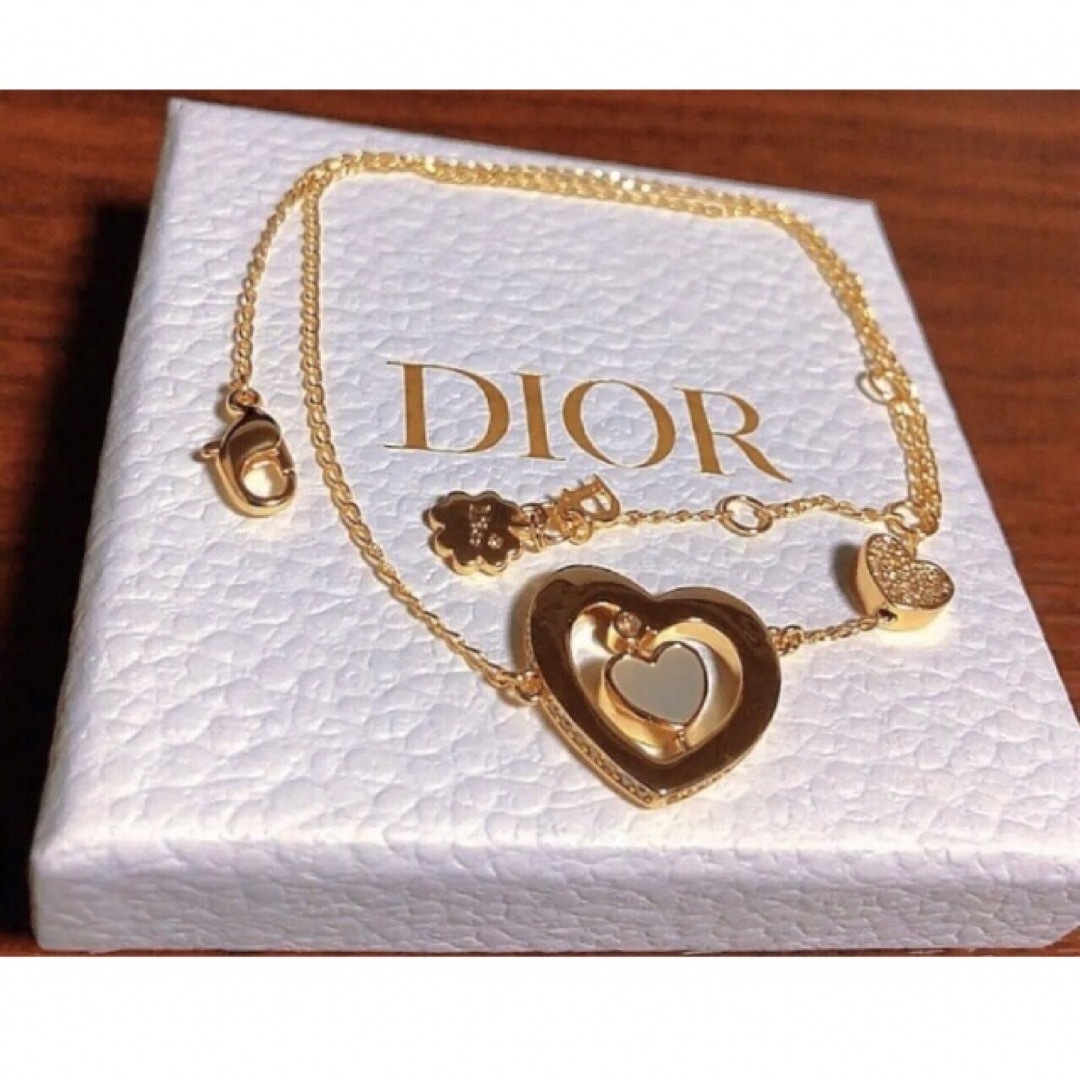 ネックレスDior ネックレス ゴールド ハート ディオール 可愛い gold