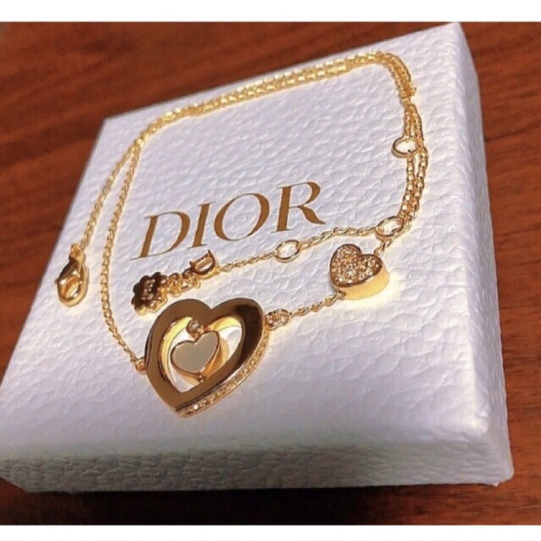 ネックレスDior ネックレス ゴールド ハート ディオール 可愛い gold