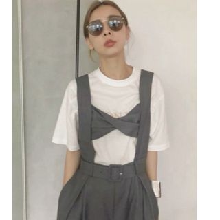 アメリヴィンテージ(Ameri VINTAGE)のAmeri VINTAGE TWIST BUSTIER ROMPERS(サロペット/オーバーオール)