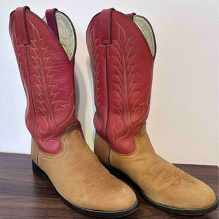 【美品】Tony Lama ウエスタンブーツ　メキシコ製　カウボーイブーツ