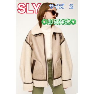 今季も完売♡SLY OVER SIZE B-3♡ムートンコート♡ボアジャケット