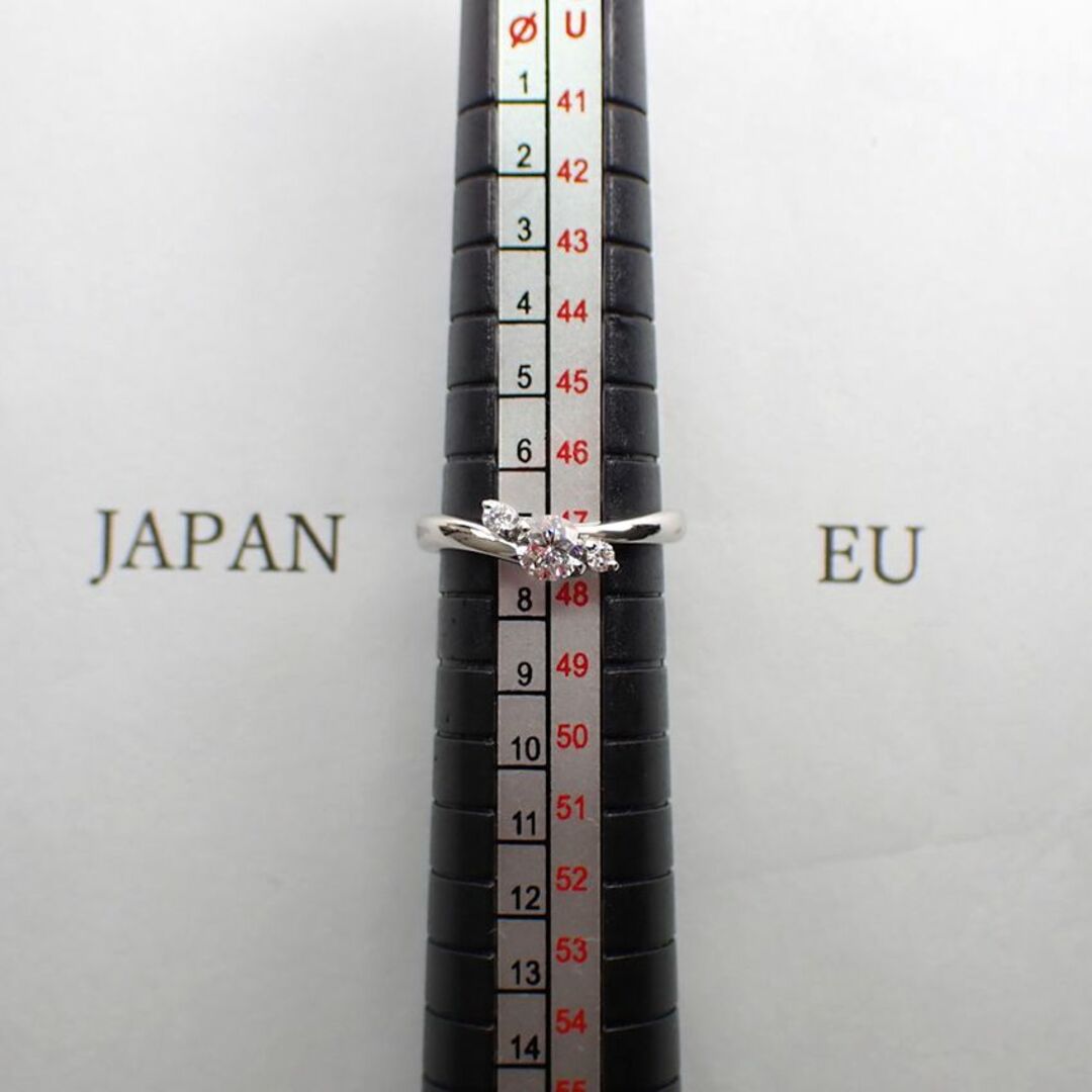 Vendome Aoyama(ヴァンドームアオヤマ)のヴァンドーム Pt950 ダイヤモンド リング 7号[g205-74］ レディースのアクセサリー(リング(指輪))の商品写真