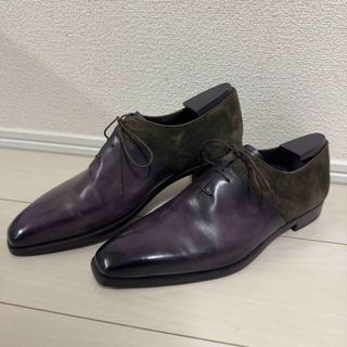 【未使用】ベルルッティ　Berluti　ウルティマ　ピカソ　ブラウン　8ハーフ