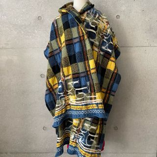 返信ありがとうございました10%OFFキャピタルKapital Kountryパッチワークポンチョ