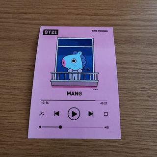 ビーティーイシビル(BT21)のBT21 ランダムプロマイド L判 ★MANG(アイドルグッズ)