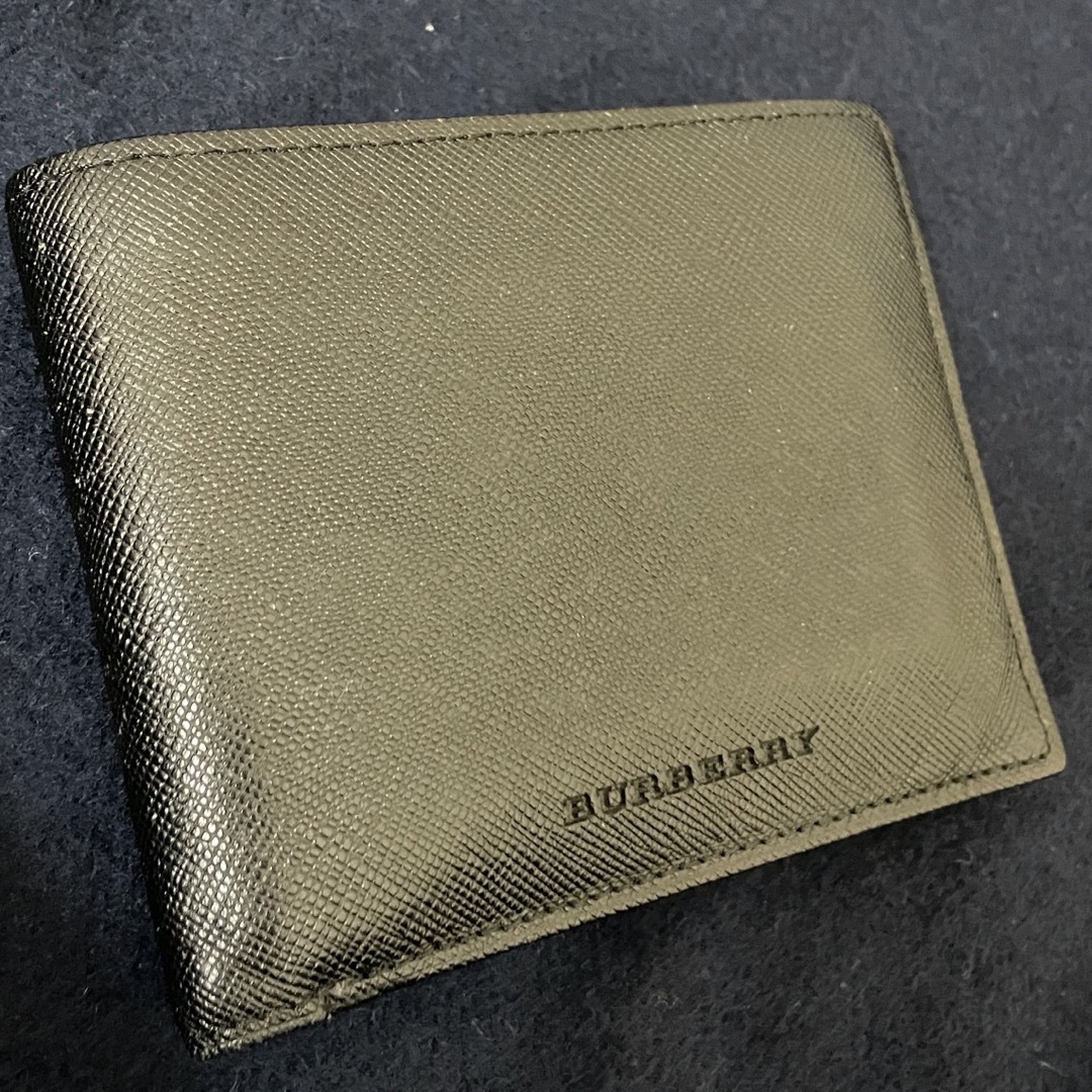 BURBERRY(バーバリー)の美品   バーバリー   BURBERRY   財布   レザー  メンズのファッション小物(折り財布)の商品写真