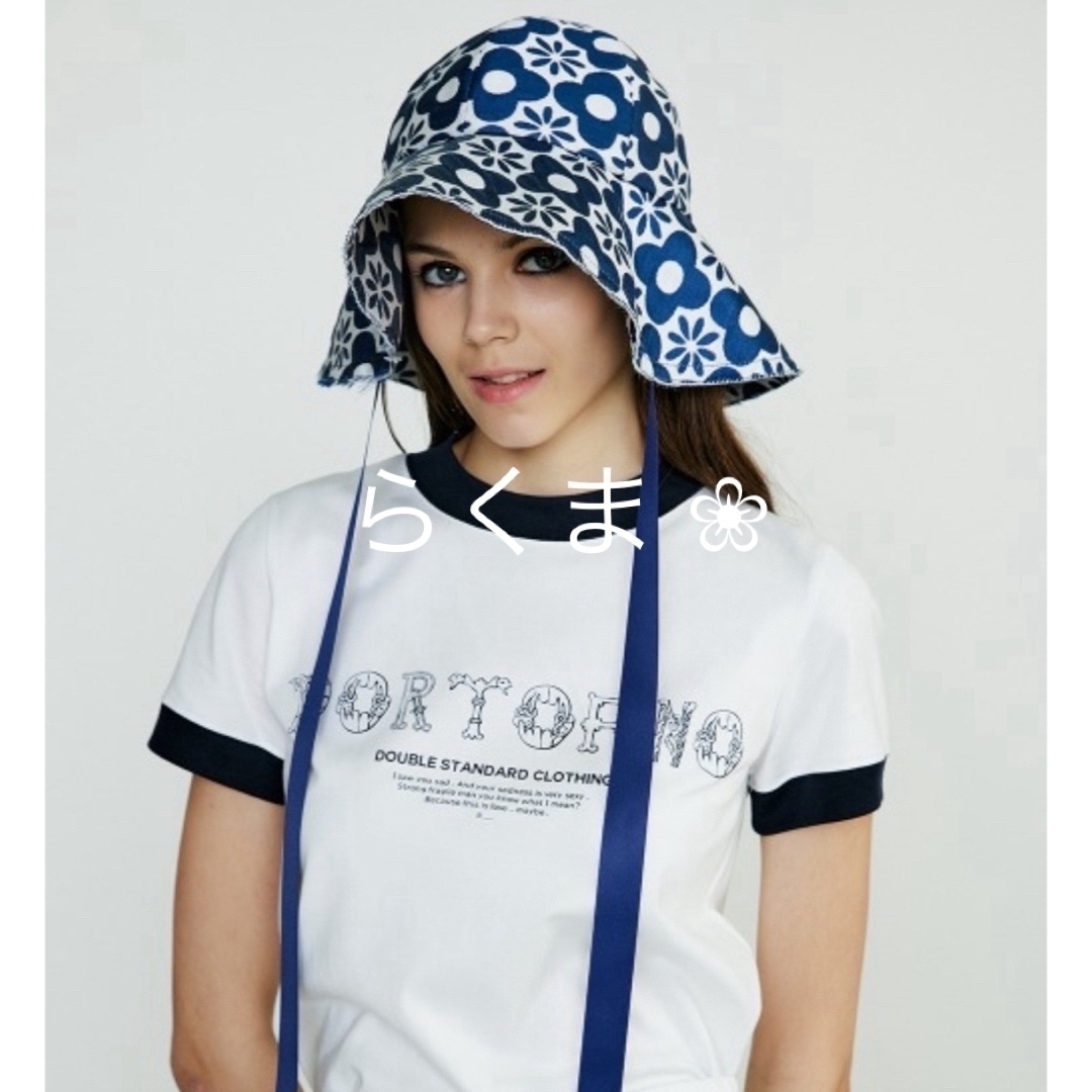 DOUBLE STANDARD CLOTHING(ダブルスタンダードクロージング)の新品❣️DOUBLESTANDARDCLOTHING フラワーチューリップハット レディースの帽子(ハット)の商品写真