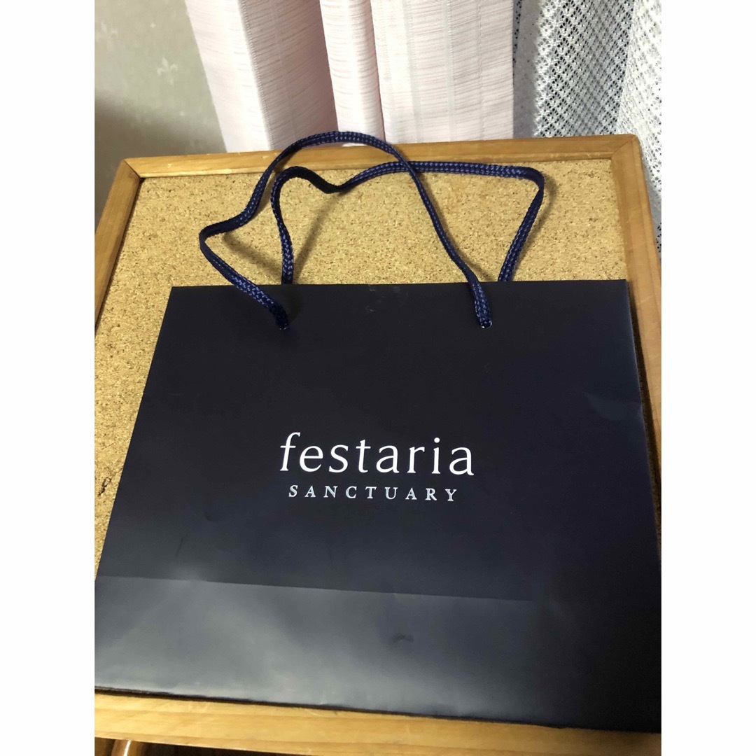 festariaショップお手提げ  ショッパー、ショップ袋、紙袋 レディースのバッグ(ショップ袋)の商品写真