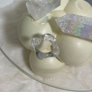 milk marble ring(リング(指輪))