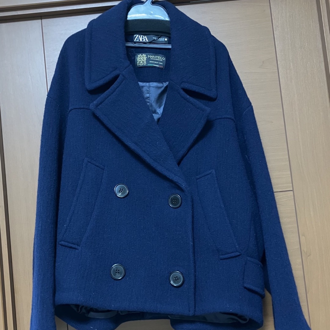 ZARA - ZARA MANTECO社 オーバーサイズウールコート ウール ZARA - ZARA MANTECO社 オーバーサイズウールコート ウール