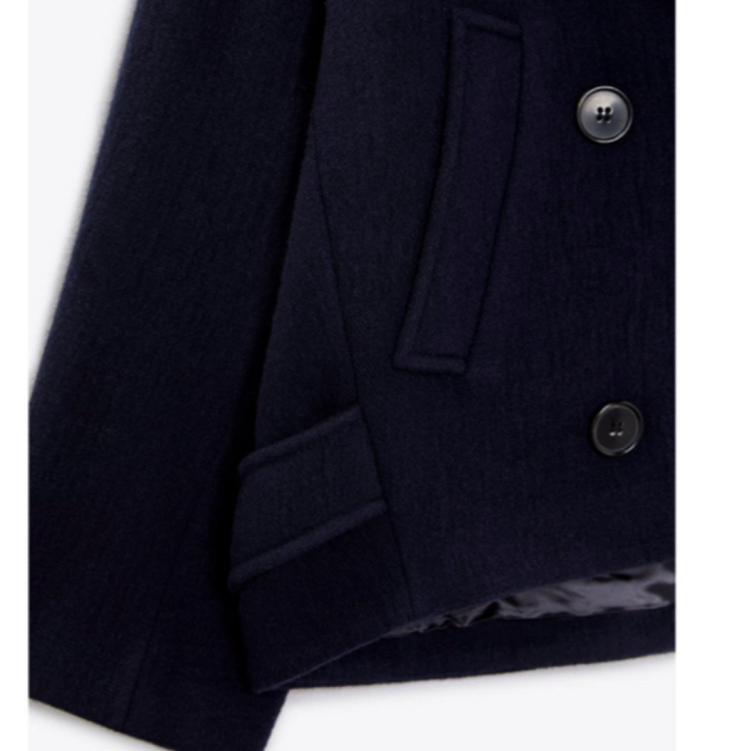 ZARA - ZARA MANTECO社 オーバーサイズウールコート ウール ZARA - ZARA MANTECO社 オーバーサイズウールコート ウール