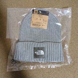 ザノースフェイス(THE NORTH FACE)のノースフェイス ニット帽 カプッチョリッド NN42035 グレー　新品(ニット帽/ビーニー)