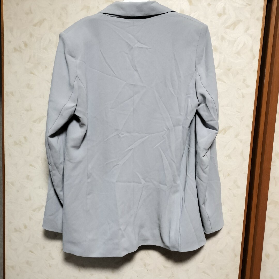 Ｈ&M テーラードジャケット カジュアル 淡色ブルー系 綺麗 レディースのジャケット/アウター(テーラードジャケット)の商品写真