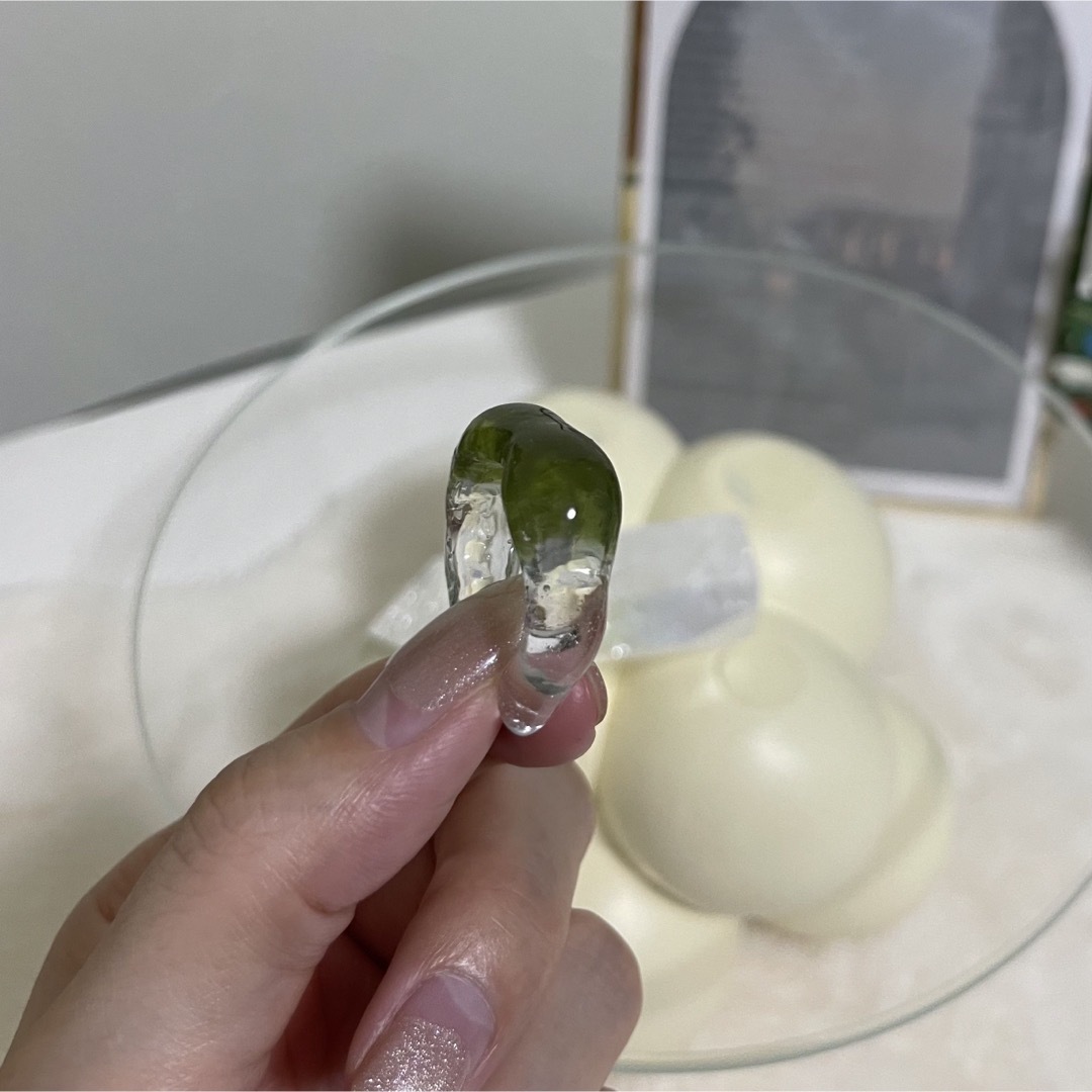 green ring レディースのアクセサリー(リング(指輪))の商品写真