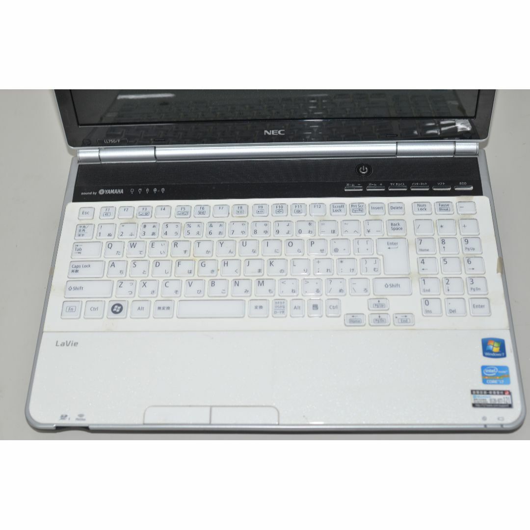 良品ノートパソコン NEC LL750/F SSD512GB 良品ノートパソコン NEC LL750/F SSD512GB