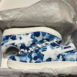 アベイシングエイプ(A BATHING APE)のAPE BAPE KAWS STA ベイプスタ　27cd CAMO 迷彩(スニーカー)