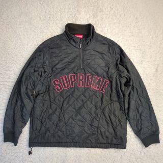 サイズS supreme LACOSTE wool bomber jacketブルゾン