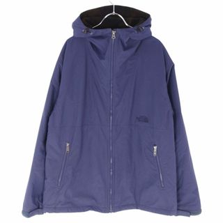 ザノースフェイス(THE NORTH FACE)のザノースフェイス THE NORTH FACE ジャケット Compact Nomad Jacket  コンパクトノマドジャケット NP71633ナイロン 中綿 フード アウター メンズ XL ネイビー(ナイロンジャケット)