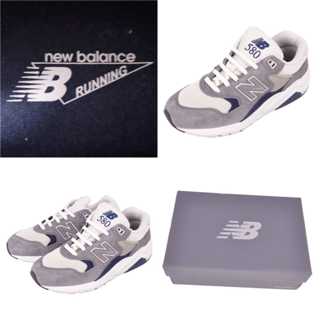 New Balance(ニューバランス)の美品 ニューバランス new balance スニーカー MT580RCB スウェードレザー シューズ 靴 メンズ  27.5cm グレー メンズの靴/シューズ(スニーカー)の商品写真