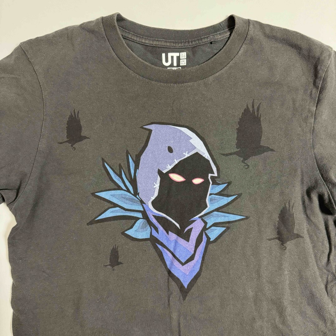 UNIQLO(ユニクロ)の● FORTNITE レイブン Tシャツ XS USED ● メンズのトップス(Tシャツ/カットソー(半袖/袖なし))の商品写真