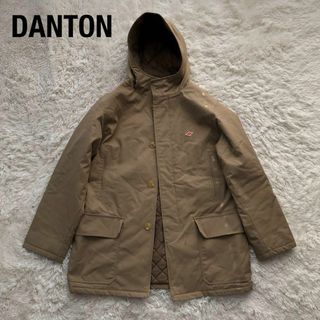 DANTON　ダントン　ウールモッサ　サイズ38　ブラック　ハーフコート