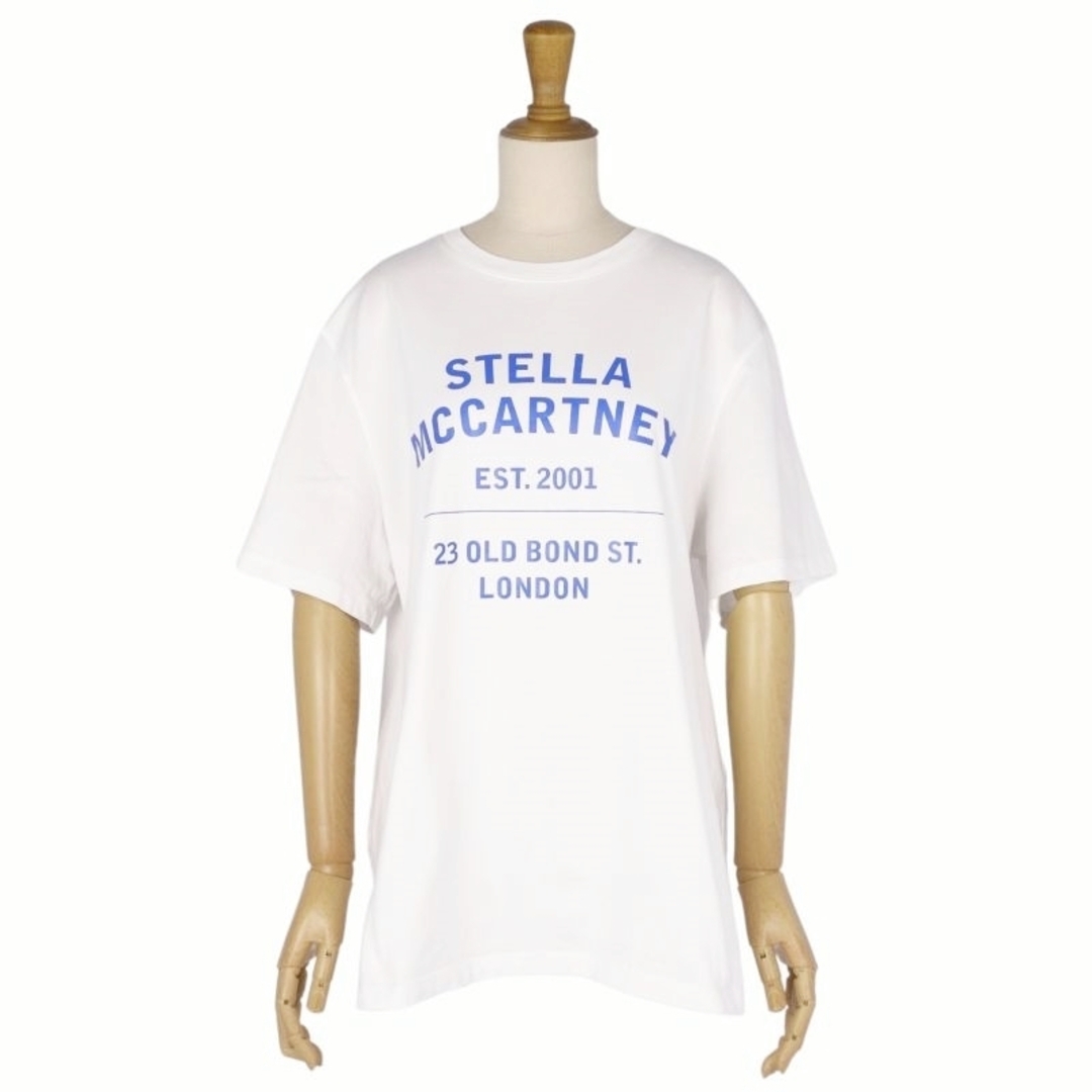 Stella McCartney(ステラマッカートニー)のステラマッカートニー STELLA McCARTNEY Tシャツ カットソー ショートスリーブ 半袖 プリント コットン レディース S ホワイト レディースのトップス(カットソー(半袖/袖なし))の商品写真