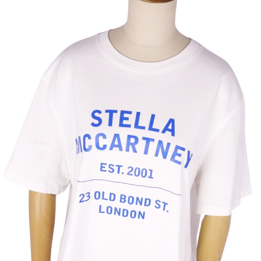 Stella McCartney(ステラマッカートニー)のステラマッカートニー STELLA McCARTNEY Tシャツ カットソー ショートスリーブ 半袖 プリント コットン レディース S ホワイト レディースのトップス(カットソー(半袖/袖なし))の商品写真