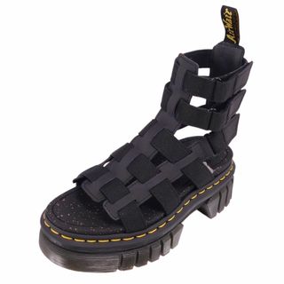 ドクターマーチン(Dr.Martens)の未使用 ドクターマーチン Dr.Martens サンダル ストラップ 厚底 RICKI GLADIATOR グラディエーター シューズ レディース UK4(23cm相当) ブラック(サンダル)