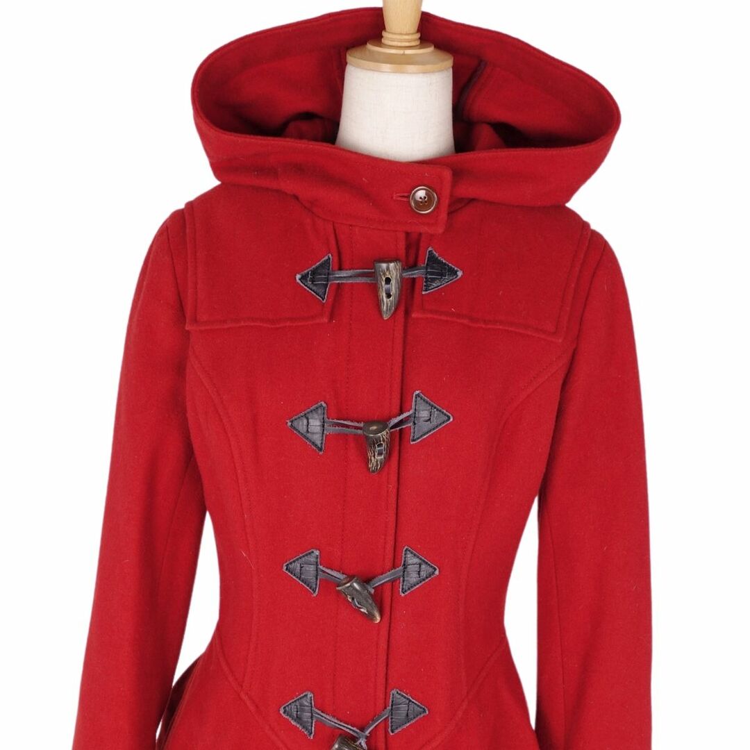 Vivienne Westwood(ヴィヴィアンウエストウッド)のヴィヴィアンウエストウッド Vivienne Westwood RED LEBAL コート ダッフルコート ウール アウター レディース 2(M相当) レッド レディースのジャケット/アウター(その他)の商品写真