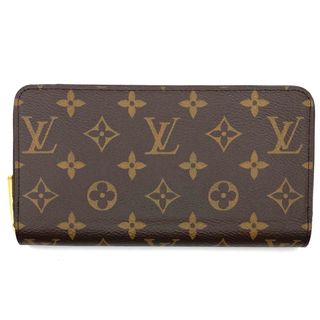 ルイヴィトン(LOUIS VUITTON)の【在庫一掃】LOUIS VUITTON ルイヴィトン 長財布 モノグラム ジッピーウォレット ロングウォレット ラウンドファスナー レッド 赤 M41896    コクリコ ブラウン 茶 ゴールド金具 レディース 美品【中古品】(財布)