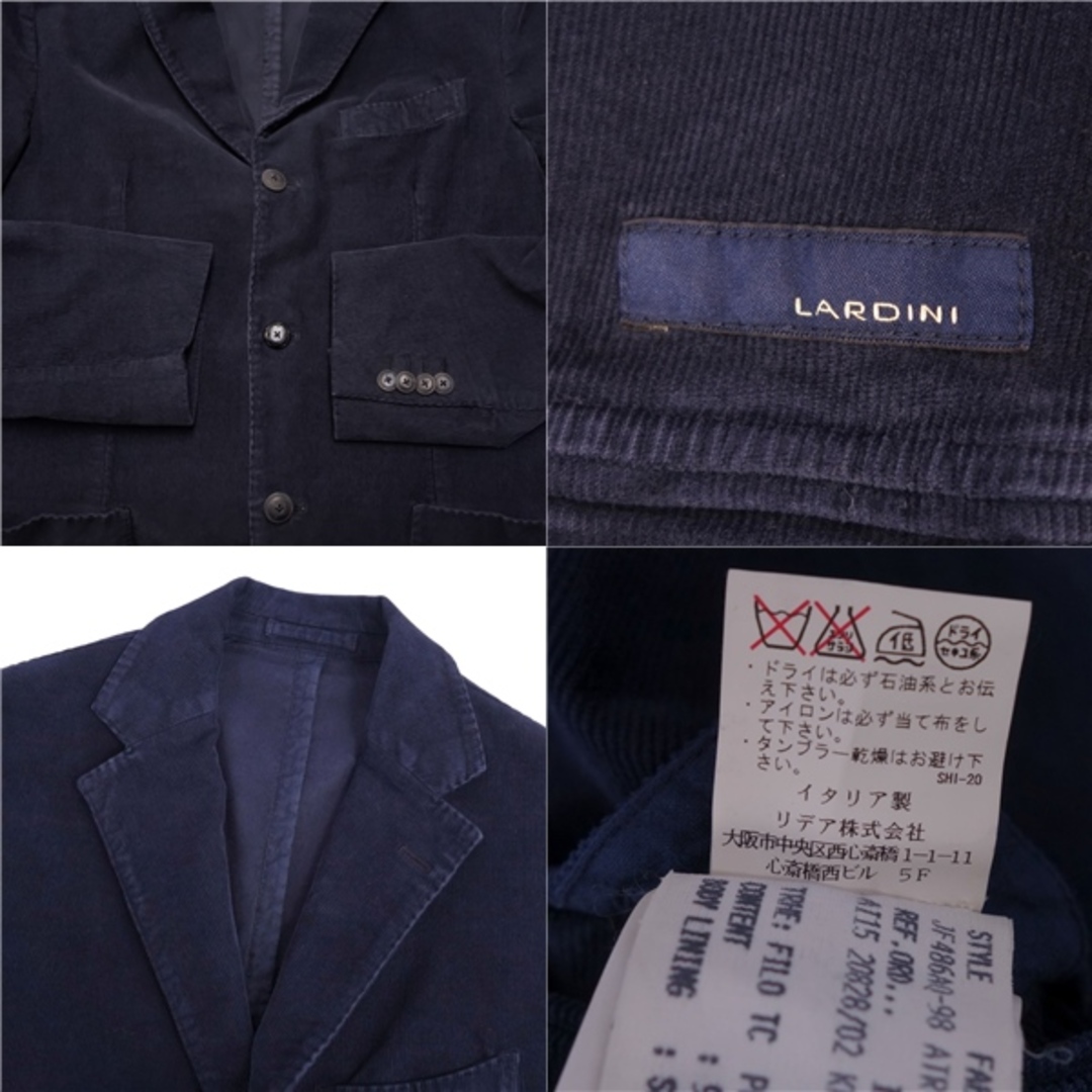 LARDINI - 美品 ラルディーニ LARDINI ジャケット テーラード LARDINI - 美品 ラルディーニ LARDINI ジャケット テーラード