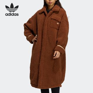 アディダス(adidas)のM アディダス オリジナルス シェルパ フリース ジャケット ロングコート(その他)