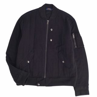 ラルフローレン(Ralph Lauren)の美品 ラルフローレン RALPH LAUREN ジャケット ブルゾン 中綿入り ジップアップ アウター メンズ L ブラック(その他)