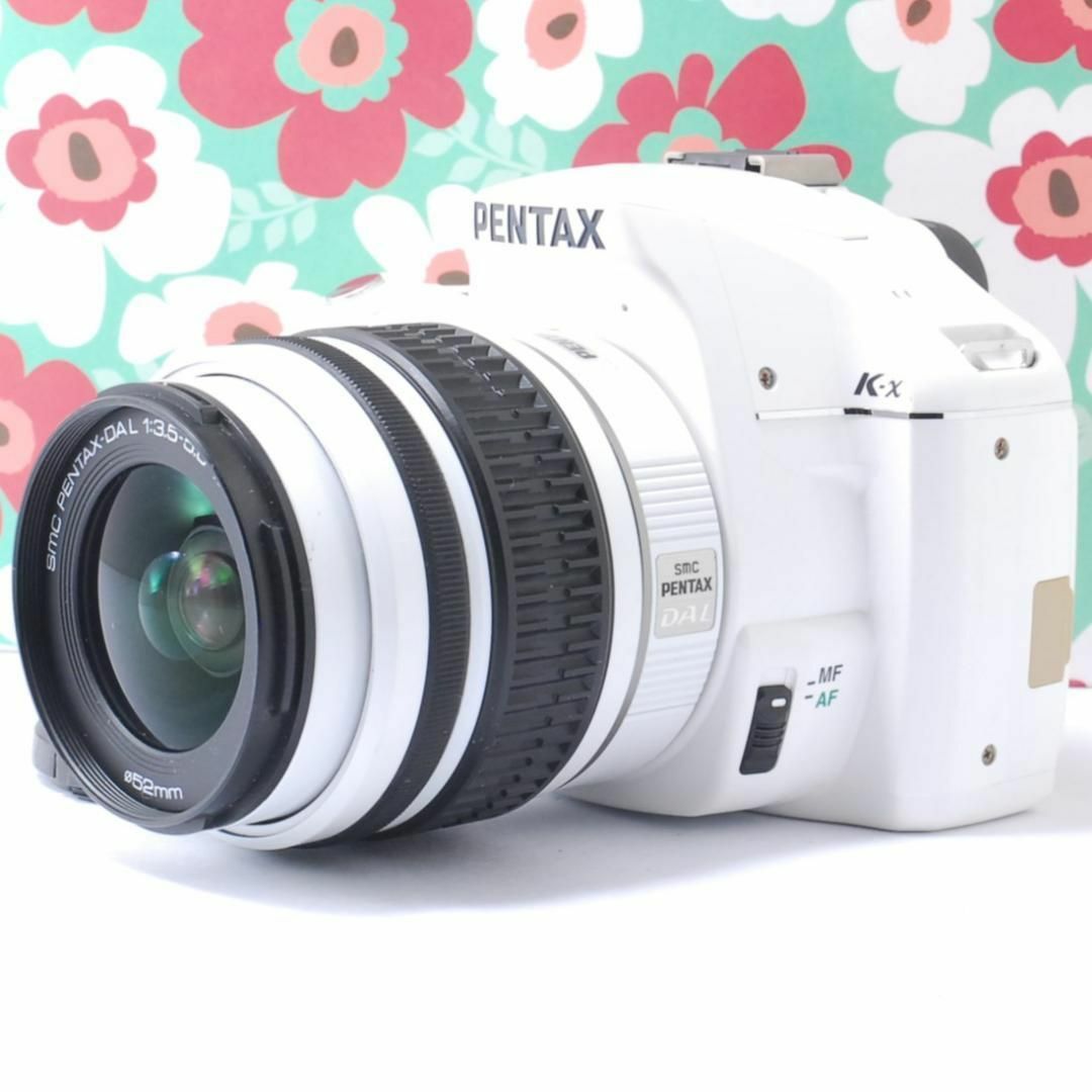 ❤️ PENTAX ペンタックス k-rホワイト❤️ iPhone転送❤️一眼レフ❤️-