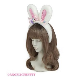 アンジェリックプリティー(Angelic Pretty)のangelic pretty Spring Bunnyカチューシャ(カチューシャ)