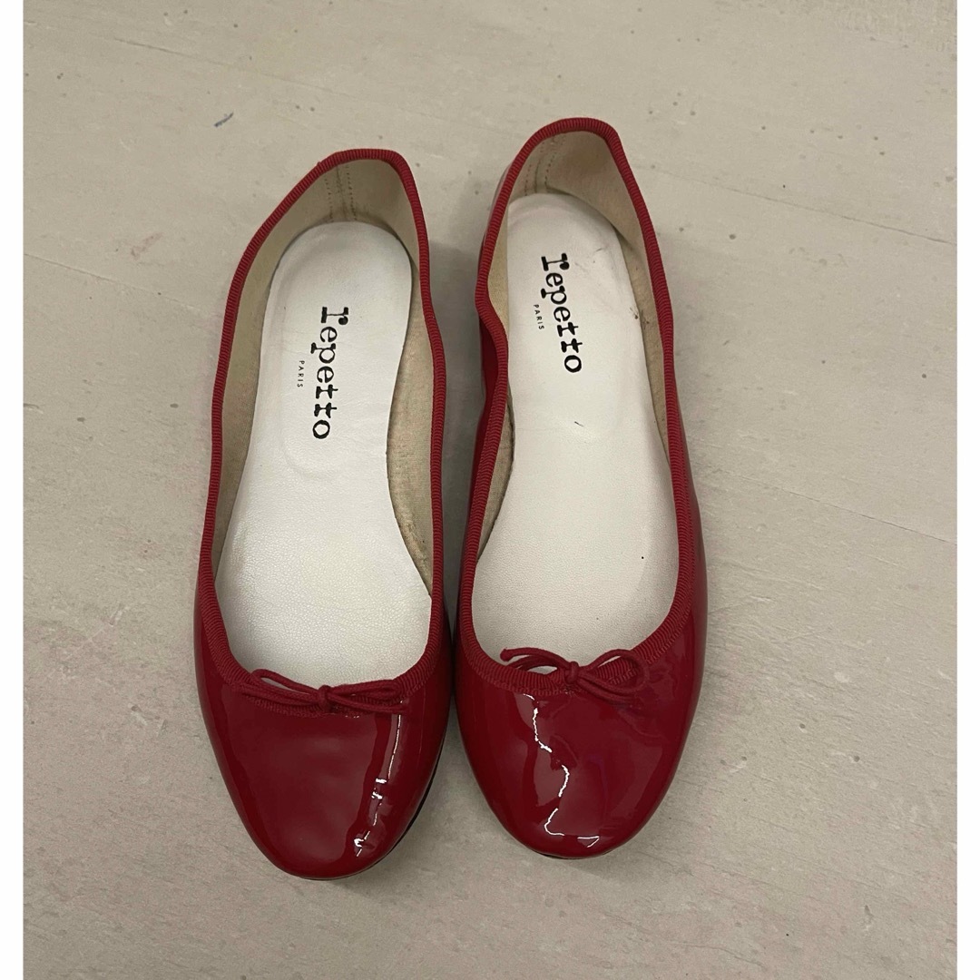 repetto - レペット37 レッドの通販 by バンビ's shop｜レペット