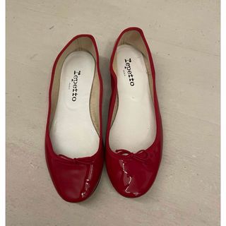 レペット(repetto)のレペット37 レッド(バレエシューズ)