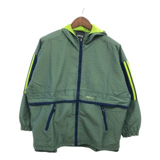 adidas アディダス パーカー ライトジャケット グリーン XXL スポーツ