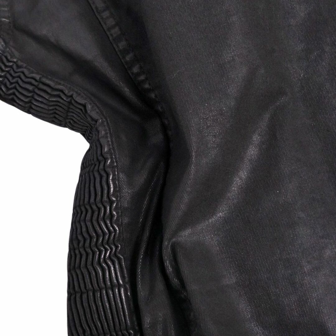 DSQUARED2(ディースクエアード)の美品 ディースクエアード DSQUARED2 ジャケット デニムジャケット コットン アウター メンズ イタリア製 44(S相当) ブラック メンズのジャケット/アウター(Gジャン/デニムジャケット)の商品写真