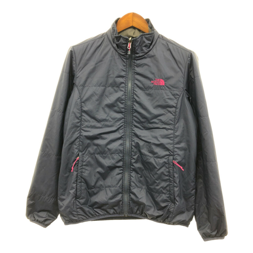 SALE///// THE NORTH FACE ノースフェイス 中綿ジャケット アウトドア キャンプ アウター ネイビー (メンズ L相当)  P4214状態汚れ