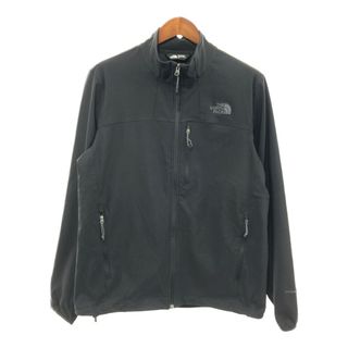 ザノースフェイス(THE NORTH FACE)のSALE///// THE NORTH FACE ノースフェイス WINDWALL ジャケット 刺繍  アウトドア キャンプ テック ブラック (メンズ L)  P4221(その他)