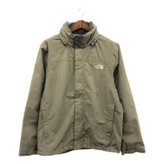 ザノースフェイス(THE NORTH FACE)のSALE///// THE NORTH FACE ノースフェイス マウンテンパーカー アウトドア キャンプ アウター DRYVENT ブラウン (メンズ L)  P4236(マウンテンパーカー)