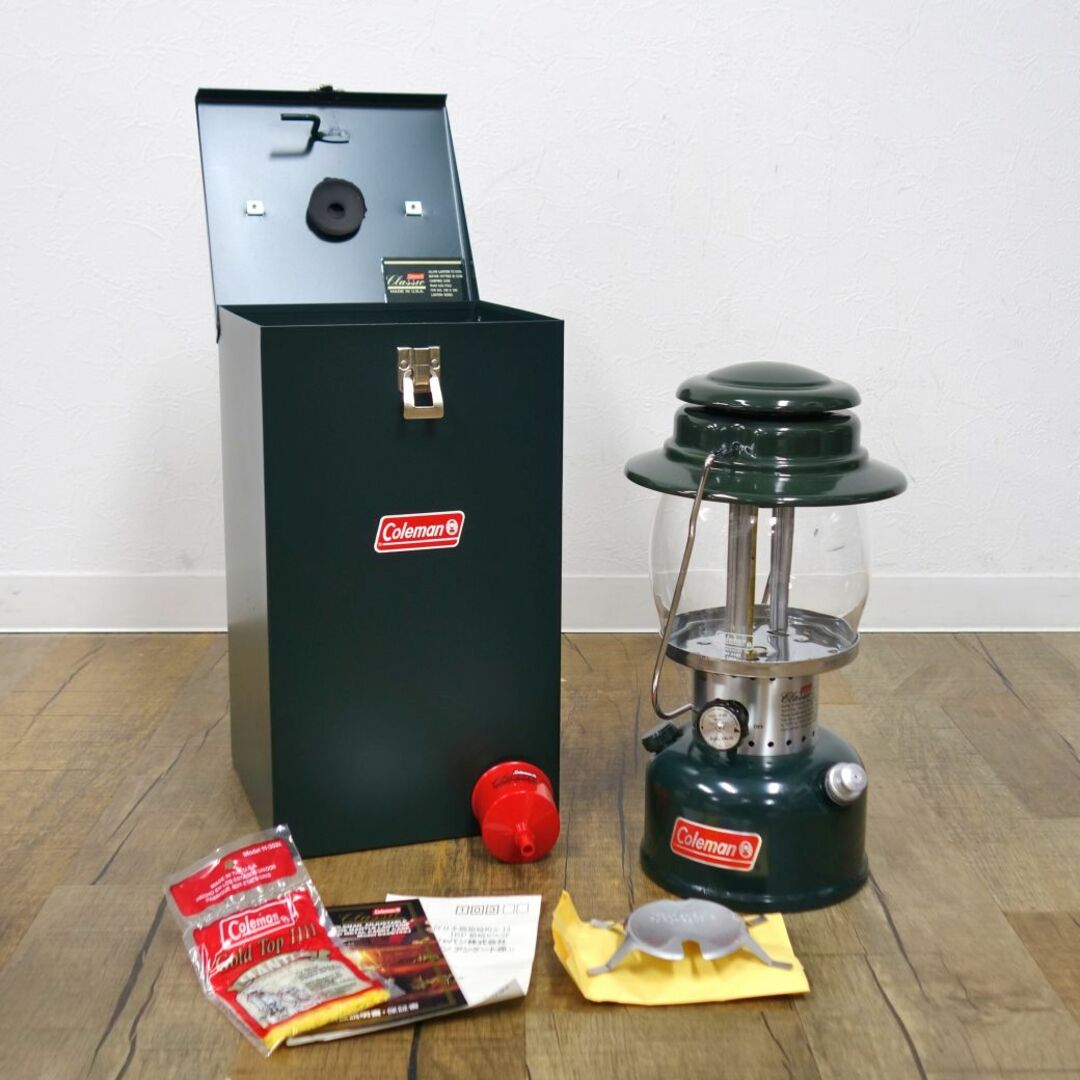 【コンビニ受取対応商品】 Coleman コールマン 未使用 ランタン 1993年10月製 635B743J ホワイトガソリンランタン
