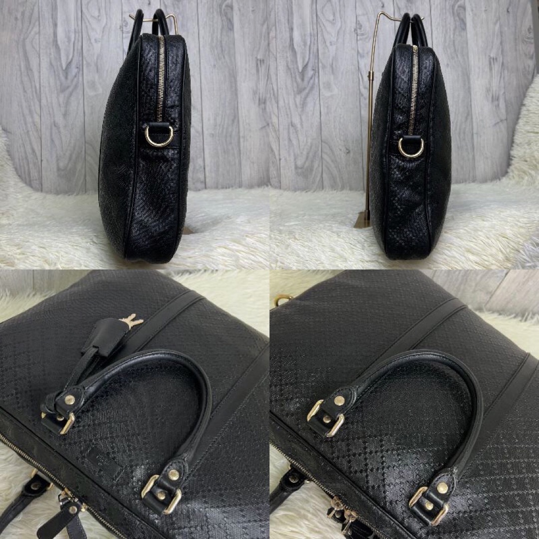 Gucci(グッチ)の人気♡カデナ♡キー付♡A4可♡GUCCI グッチ 2way ビジネスバッグ メンズのバッグ(ビジネスバッグ)の商品写真