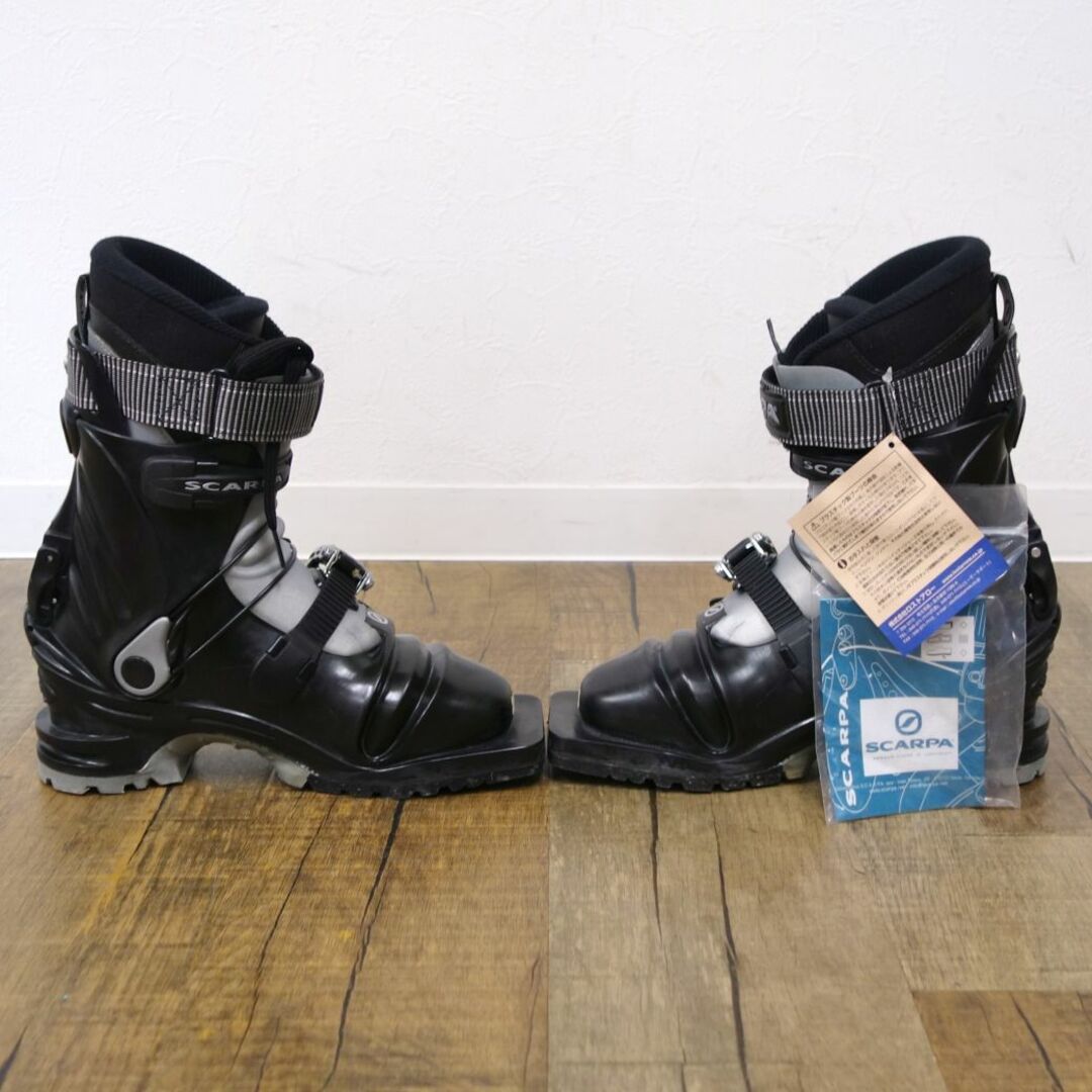 SCARPA - 未使用 スカルパ SCARPA SCARPA テレマーク スキー ブーツ T2 21.5cm 3バックル 75ｍｍ バックカントリー 山スキー アウトドア